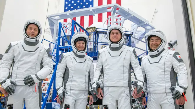 The crew for the second long-duration SpaceX Crew Dragon mission to the International Space Station