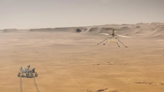 A successful flight will make it the Nasa's first on another planet