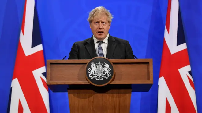 Boris Johnson announced the government's new antivirals taskforce on Tuesday