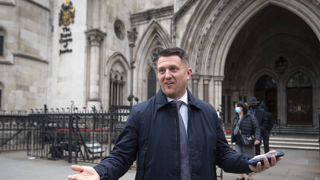 Tommy Robinson has represented himself in court