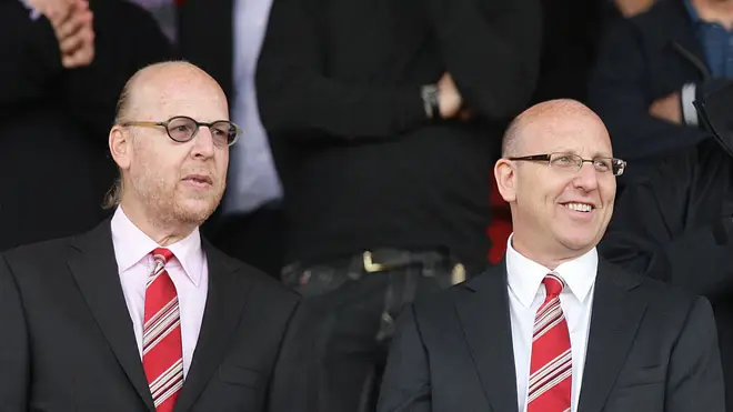 Joel Glazer (right) has said sorry to Manchester United fans over the European Super League