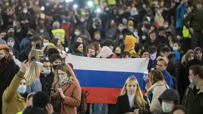 Russia Navalny Protests