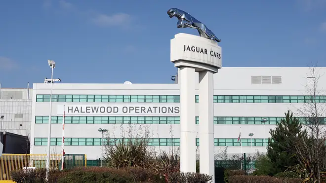 Jaguar Land Rover has paused production at two of its UK plants