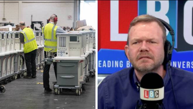 James O'Brien spoke to three callers who sell, work with and fix ventilators