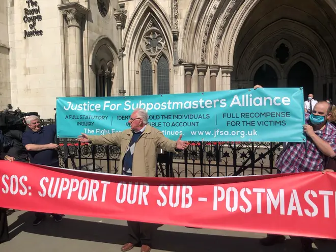 Campaigners gathered outside the Court of Appeal following the ruling