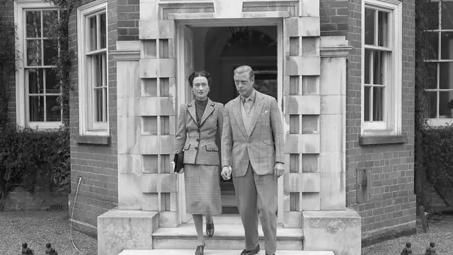 King Edward with Wallis Simpson
