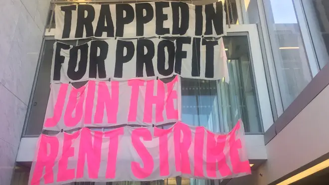 Students have started occupying buildings as part of ongoing rent strikes