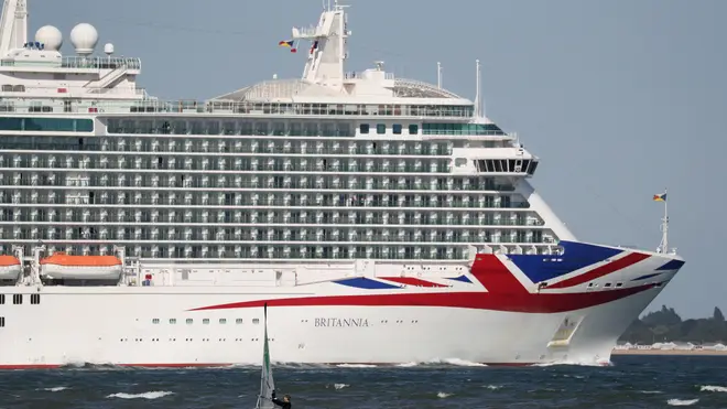 P&O Cruises' ship Britannia