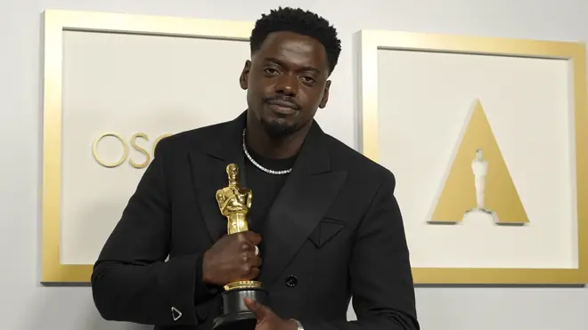 Daniel Kaluuya, winner of the award for best actor in a supporting role for Judas and the Black Messiah