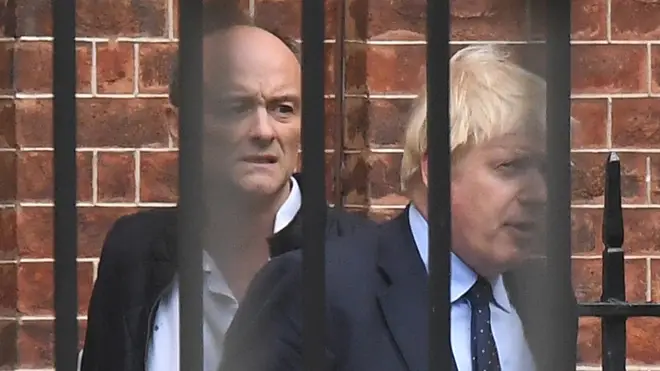 Dominic Cummings has accused Boris Johnson of attempting to shut down a leak inquiry