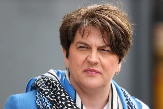 Arlene Foster has downplayed reports she is fighting to remain the leader of the DUP
