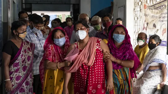 India has recorded the world's highest number of daily Covid cases since the pandemic began