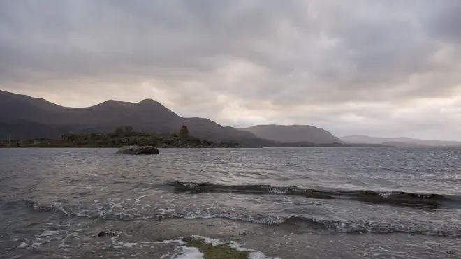 The fossil was found at Loch Torridon on the west coast of Scotland