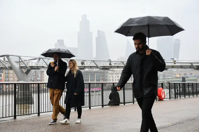 Weather warnings could be imposed over the weekend