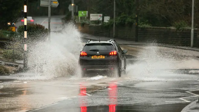 Heavy rain is expected to hit the UK by the end of the bank holiday weekend