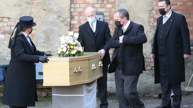Funerals are currently limited to 30 people in England