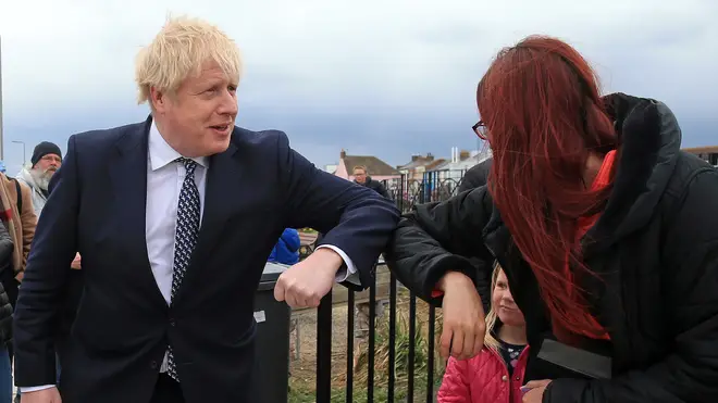 Speaking on a trip to Hartlepool, Boris Johnson said there is a "good chance" social-distancing rules can be scrapped from 21 June.