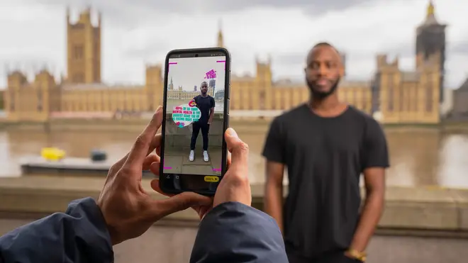 Snapchat's new Speech to Street lens
