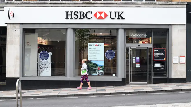 An HSBC UK bank branch