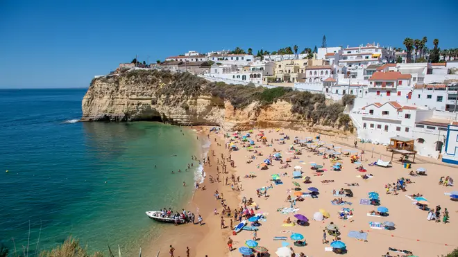 Bookings for Portugal have surged after it was placed on the UK's green travel list