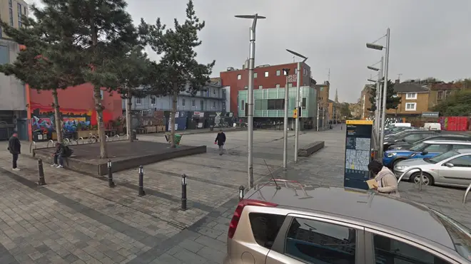 Police responded to shots being fired at Gillett Square in Dalston, Hackney