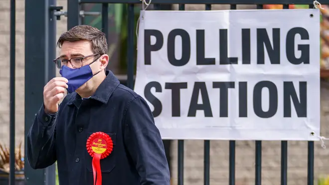 Andy Burnham has been reelected