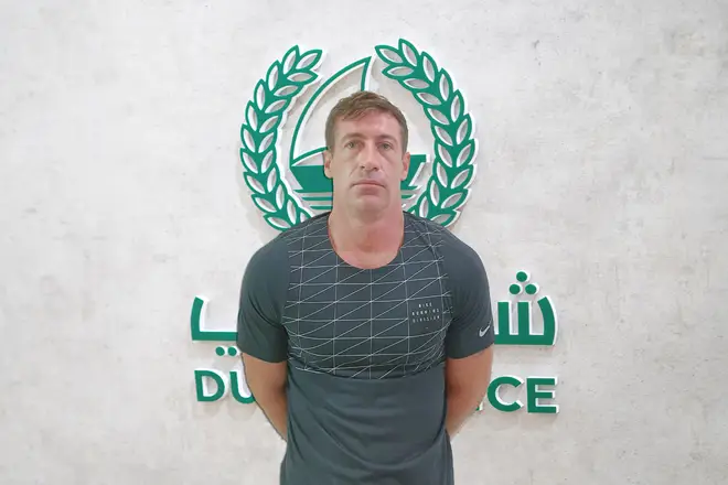 Michel Moogan was arrested in Dubai after eight years on the run.