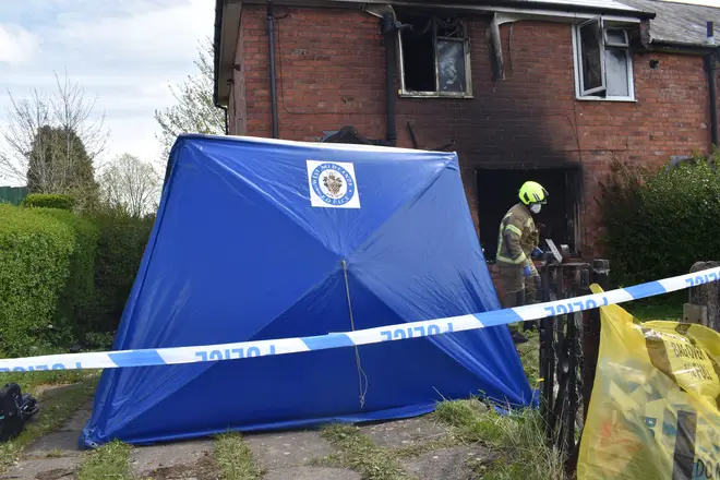 A woman died in the blaze in Sedgley