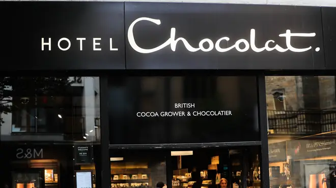 Hotel Chocolat shop