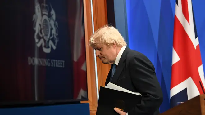 Boris Johnson confirmed the changes while speaking at the Downing Street press briefing