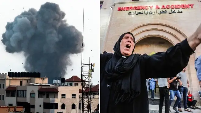 Nine children have died in Gaza during air strikes by Israel