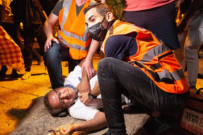 Violent clashes in Jerusalem have pushed the Israeli-Palestinian conflict to near crisis point