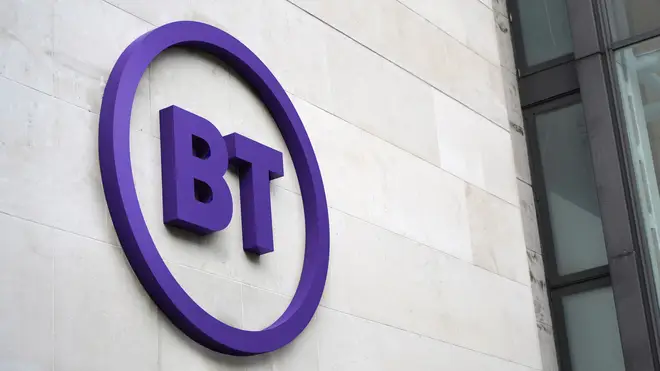 The BT logo