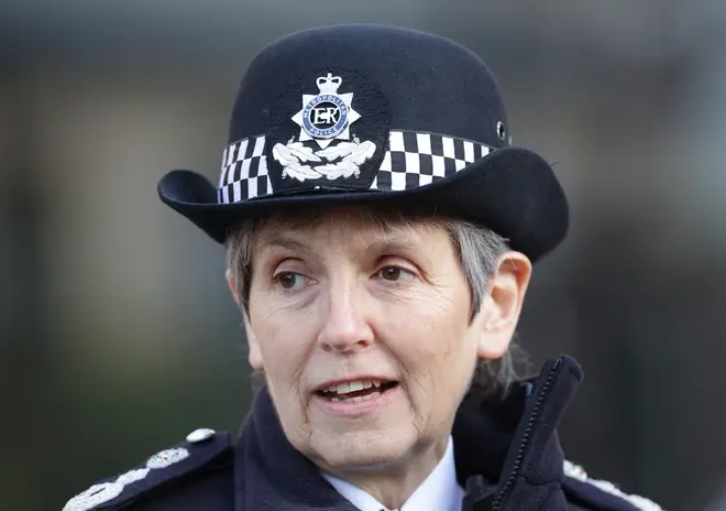 Metropolitan Police Commissioner Cressida Dick is live in the LBC studio from Friday at 8am