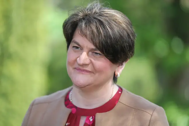 Arlene Foster announced she was stepping down as DUP leader last month