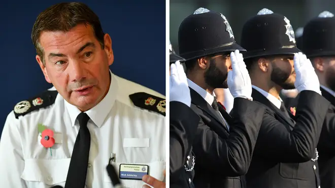 Nick Adderley (left) has complained that many graduates entering the police have "no life experience". File image.