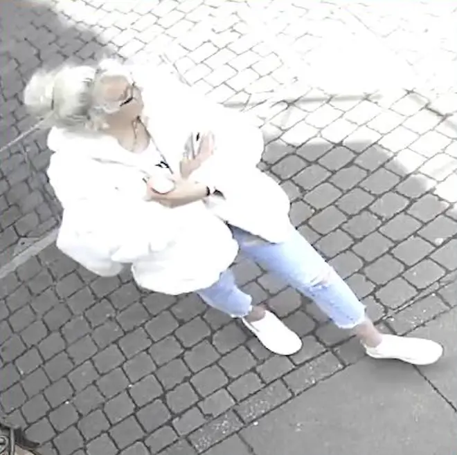 A CCTV still shows Agnes on the day she was last seen