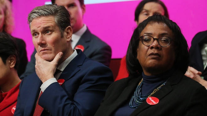 Diane Abbott said she thinks Sir Keir Starmer's leadership could end if Labour loses the by-election