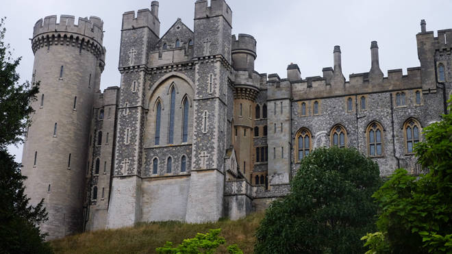 £1m of historic items were taken in a raid at Arundel Castle