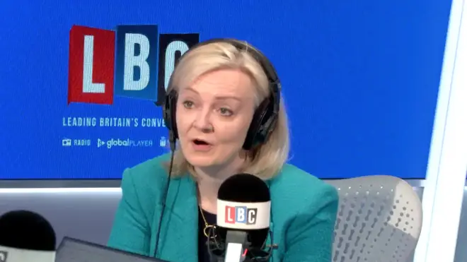 Liz Truss was grilled by an Northern Irish LBC caller who accused the Government of lying about Brexit border checks