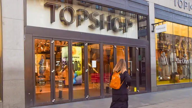 Topshop also buckled under the weight of the pandemic