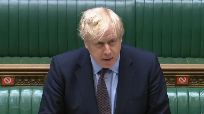 Boris Johnson defended his handling of the pandemic