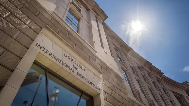 The headquarters for the US Agency for International Development in Washington