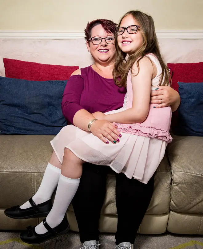 Susan Spink and her daughter Charlotte