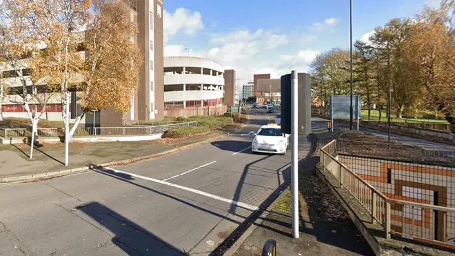 The pregnant woman was struck down at a junction in Northampton town centre