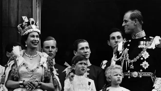 The Queen's official coronation took place on June 2 1953