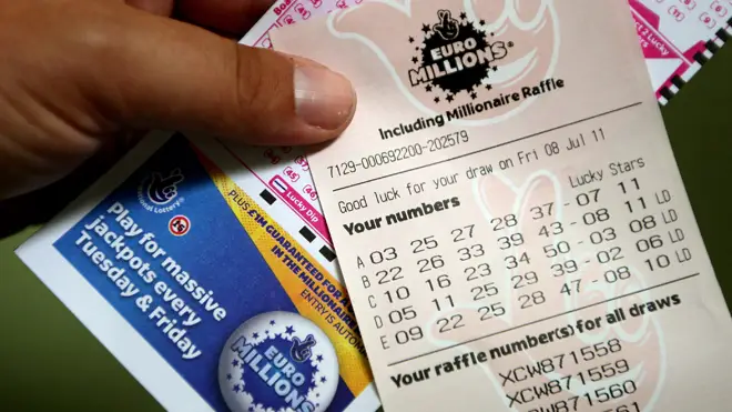 A ticket holder has claimed the £111m prize
