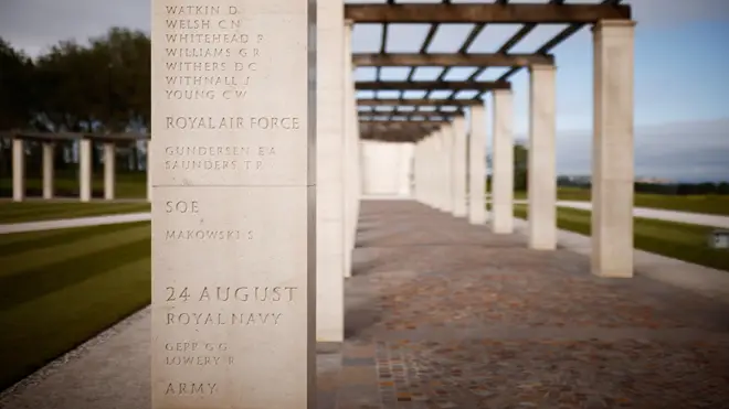 The new British Normandy Memorial at Ver-sur-Mer