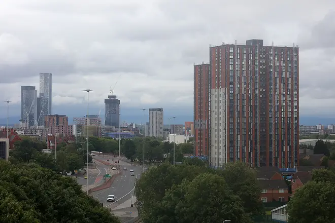 Many of Salford's high-rise towers have been at the centre of the UK's cladding crisis