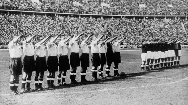 Conservative MP Brendan Clarke-Smith said footballers taking the knee reminded him of England's 1938 performing a Nazi salute